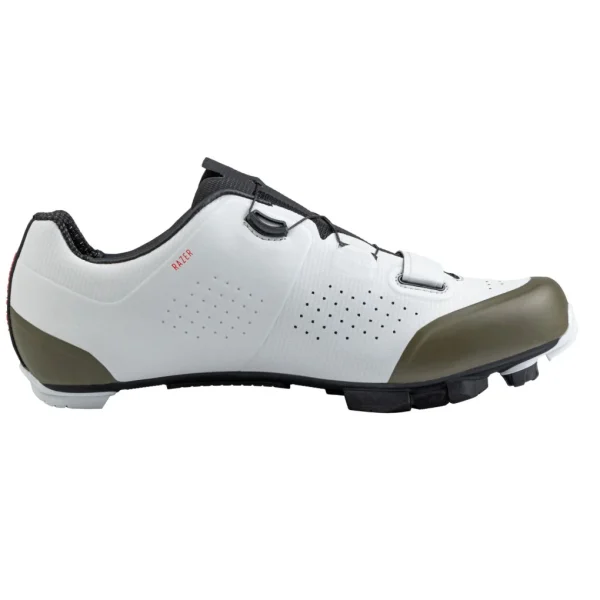 Zapatillas Northwave RAZER Gris Claro-Verde Forest