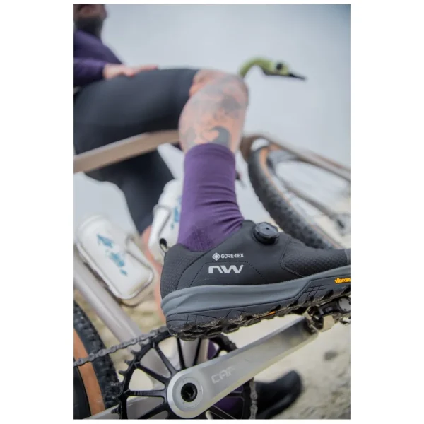Zapatillas Ciclismo ROCKIT PLUS GTX GRAVEL / TRAIL / AM  Negro