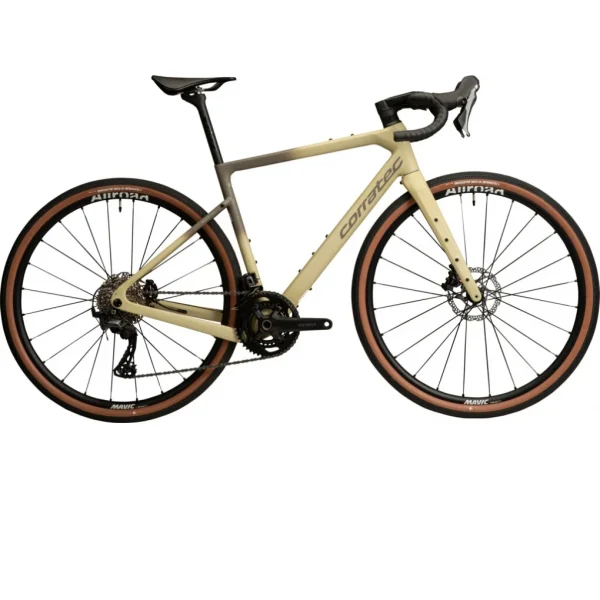 Bicicleta Corratec Gravel Allroad C2 Beig-Gris Oscuro