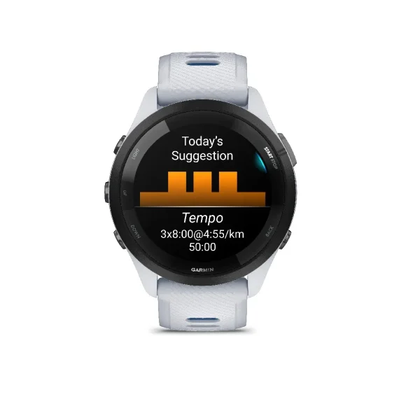 Reloj Garmin Forerunner 265 Music Blanco/Azul 46mm