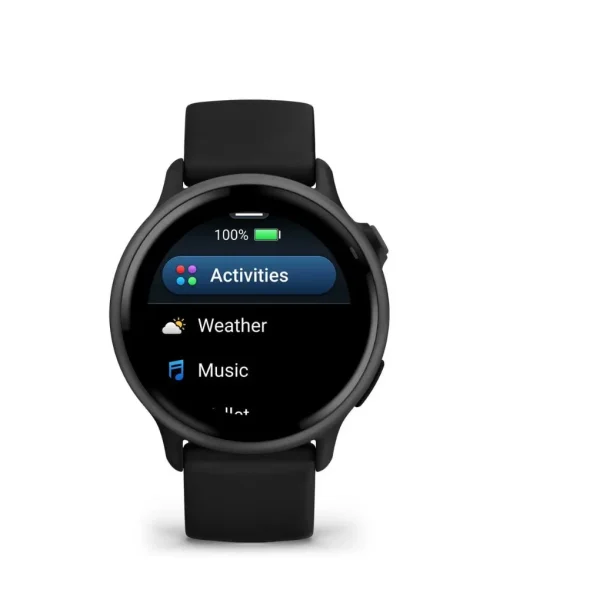 Garmin Vivoactive®6  Negro con correa negra
