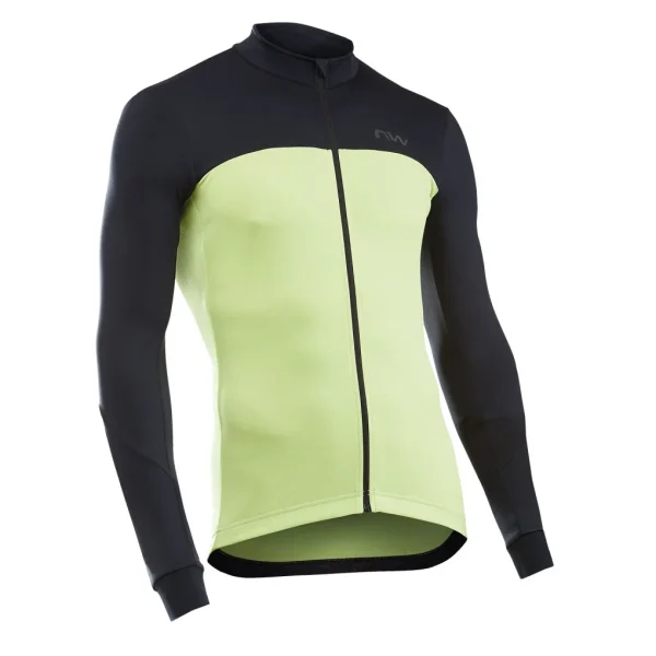 Maillot m/l Northwave FORCE 2 Con Cremallera Matcha-Negro
