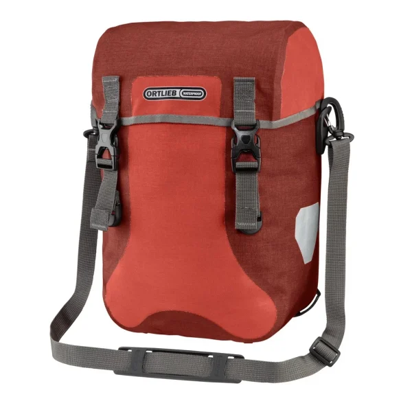 Alforjas Ortlieb SportPacker Plus QL2.1 par (2x)15L Dark Chilli