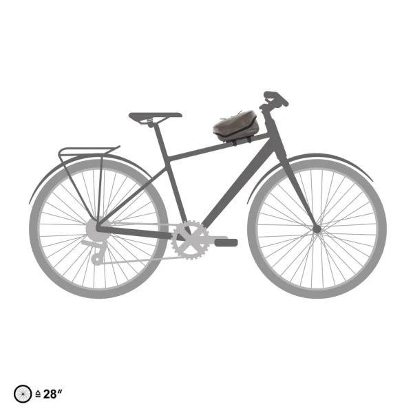 Bolsa para el quadro Ortlieb TopTube  1,5L Marrón