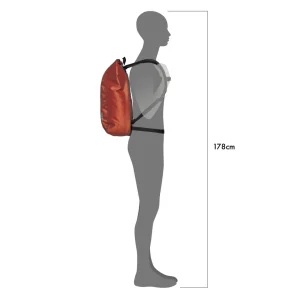 Mochila Ortlieb VELOCITY LITE 23L Material PS33 Rooibos