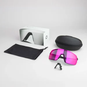 Gafas Deportivas Out Of Rams Logo Blanco Lente Violet MCI