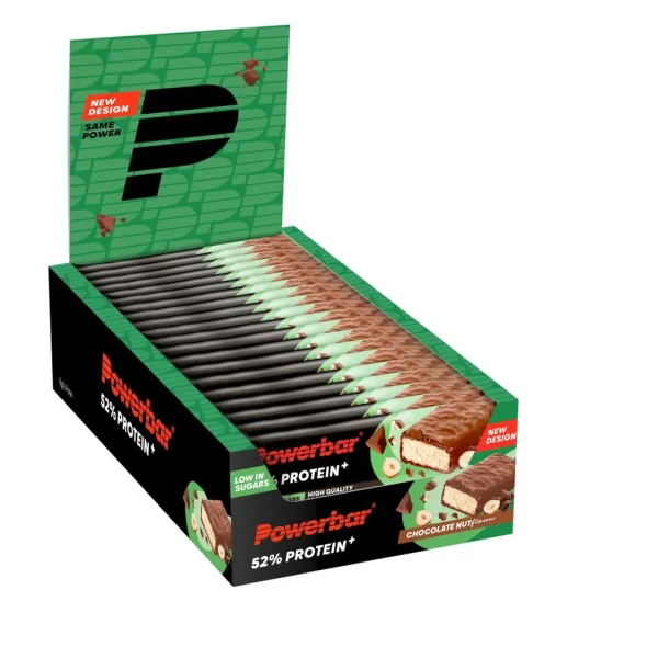 Barrita PowerBar ProteinPlus 52% Chocolate 20 unidades