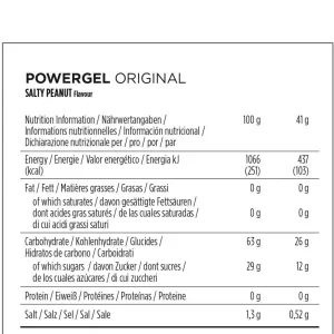PowerBar PowerGel Cacahuete Salado 24 unidades