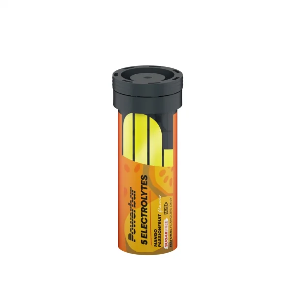 PowerBar Tubo 5 Electrolitos Mango Fruta de la Pasión 12 unidades