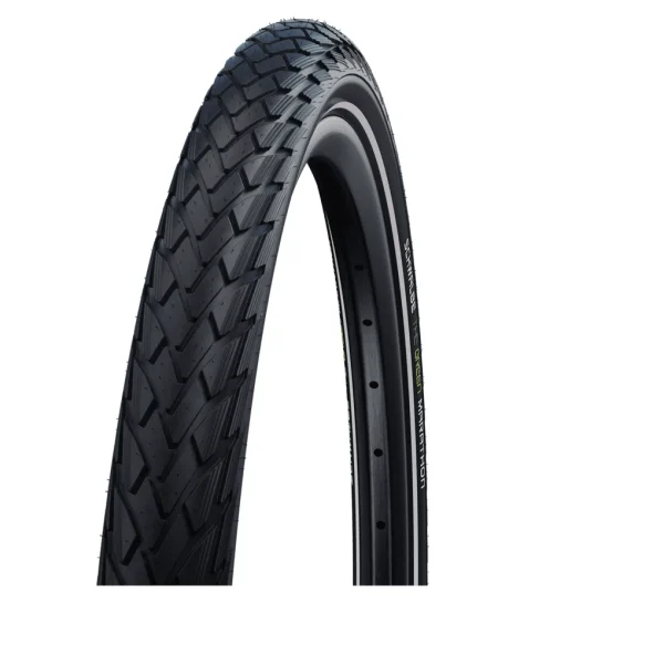 Cubierta Schwalbe MARATHON Perf, GreenGuard, TwinSkin 20x1.75 Reflectante