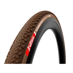 Cubierta Gravel vittoria TERRENO PRO T50 Mixed 700X40 TLR Hookless Natural-Brown