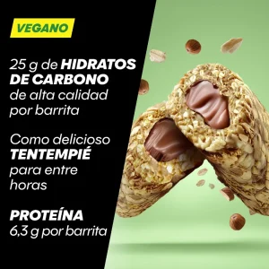 Barrita PowerBar OAT Energy Avena con Relleno de avellanas 15u*50gr