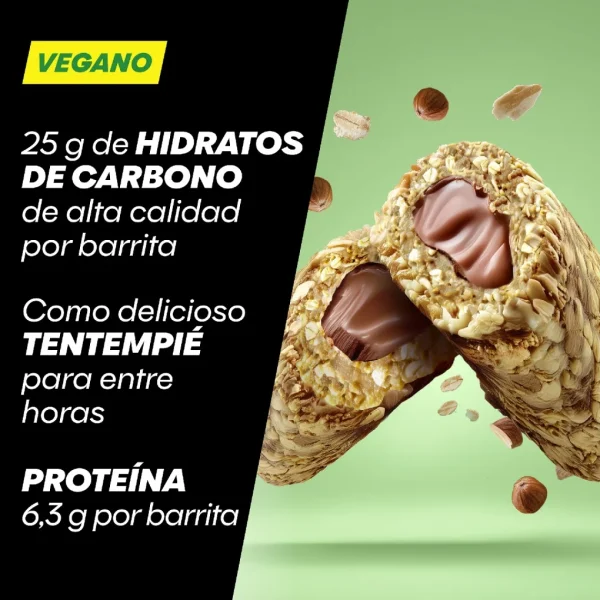 Barrita PowerBar OAT Energy Avena con Relleno de avellanas 15u*50gr