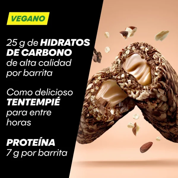 Barrita PowerBar OAT Energy Avena Chocolate, con relleno de Almendra 15u*50gr