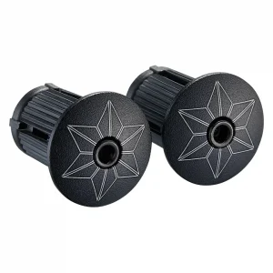 SUPACAZ CINTA MANILLAR SUEDE NEGRO + TAPÓN NEGRO