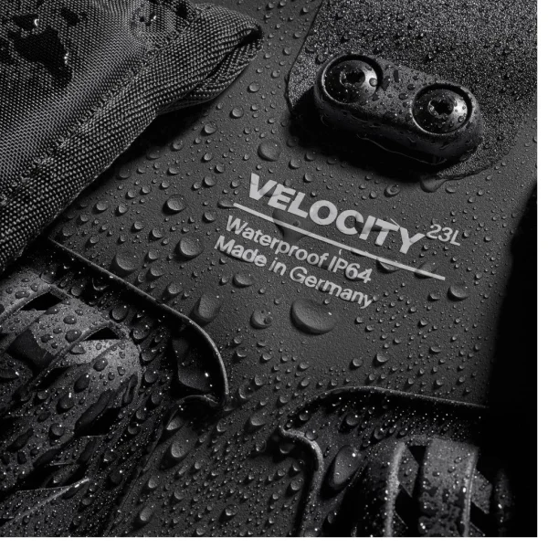 Mochila Ortlieb Velocity TS 23 Litros Tidura Strong Negro